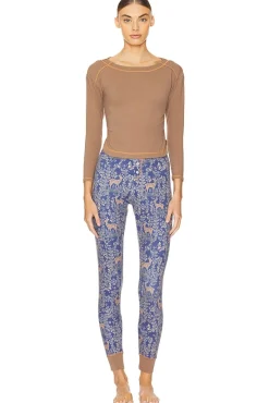 x Intimately FP Chill Evening Pj Set In Night Sky Combo