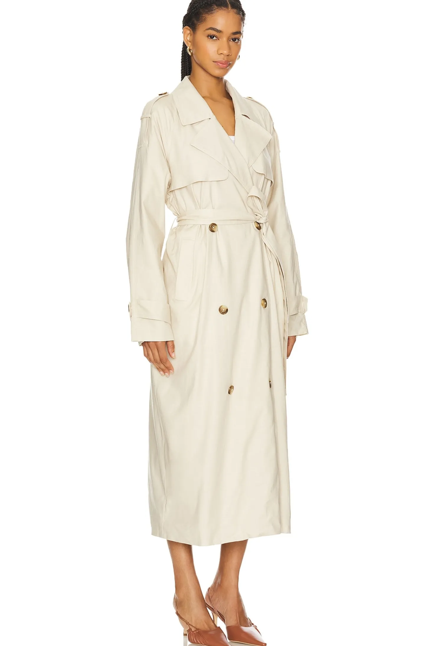 x Maggie MacDonald Leah Trench Coat