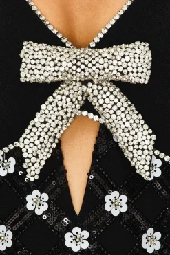 X Nicky Hilton Alivia Short Sleeve Mini Dress