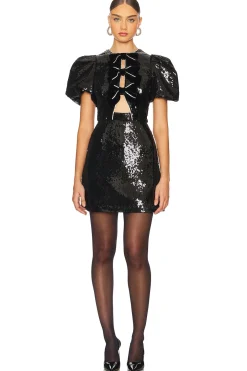 X Nicky Hilton Lena Bow Mini Dress