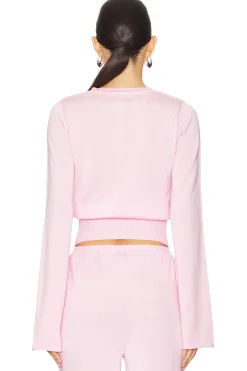 X REVOLVE Button Up August Top