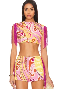 x REVOLVE Candy Crop Top