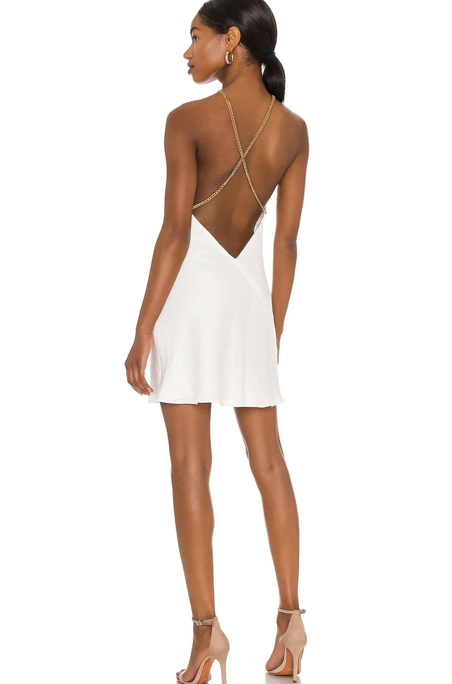 X REVOLVE Claudia X Back Chain Dress