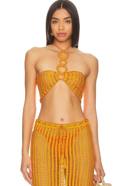 X Revolve Crochet Bralette