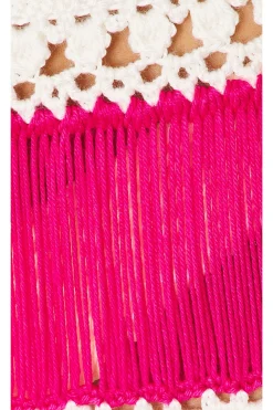 X Revolve Crochet Crop Top