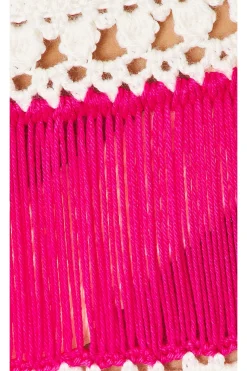 X Revolve Crochet Mini Skirt