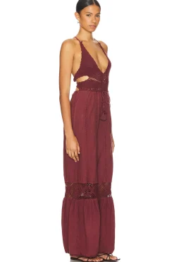x REVOLVE Freya Crochet One Piece Jumpsuit