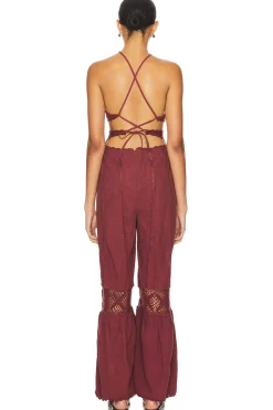 x REVOLVE Freya Crochet One Piece Jumpsuit