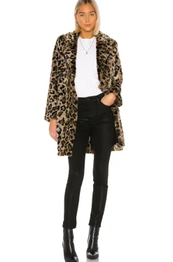 X REVOLVE Genn Faux Fur Coat