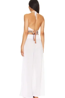 x REVOLVE Halter Top and Pant Set