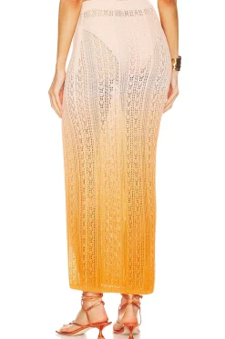 x REVOLVE Kenna Ombre Maxi Skirt