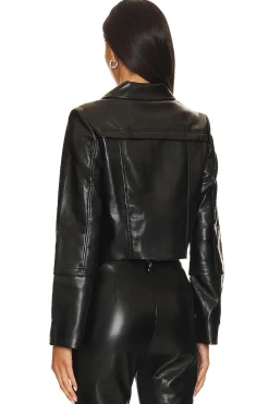 X Revolve Lucas Faux Leather Jacket