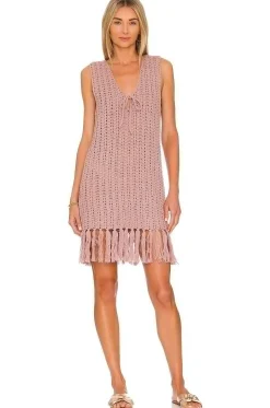 x REVOLVE Neza Crochet Mini Dress