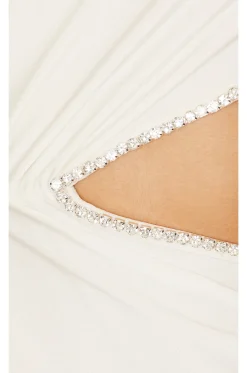 X Revolve One Shoulder Sash Mini Dress