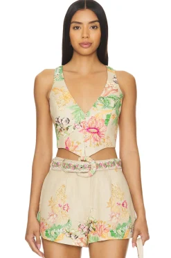 X Revolve Pahi Linen Vest