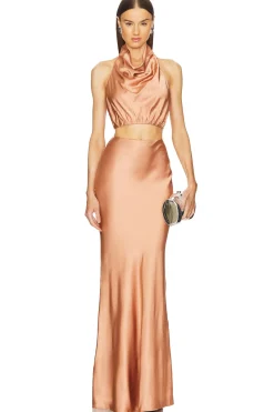 x REVOLVE Perla Maxi Skirt