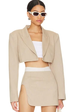 x REVOLVE Zayne Cropped Blazer