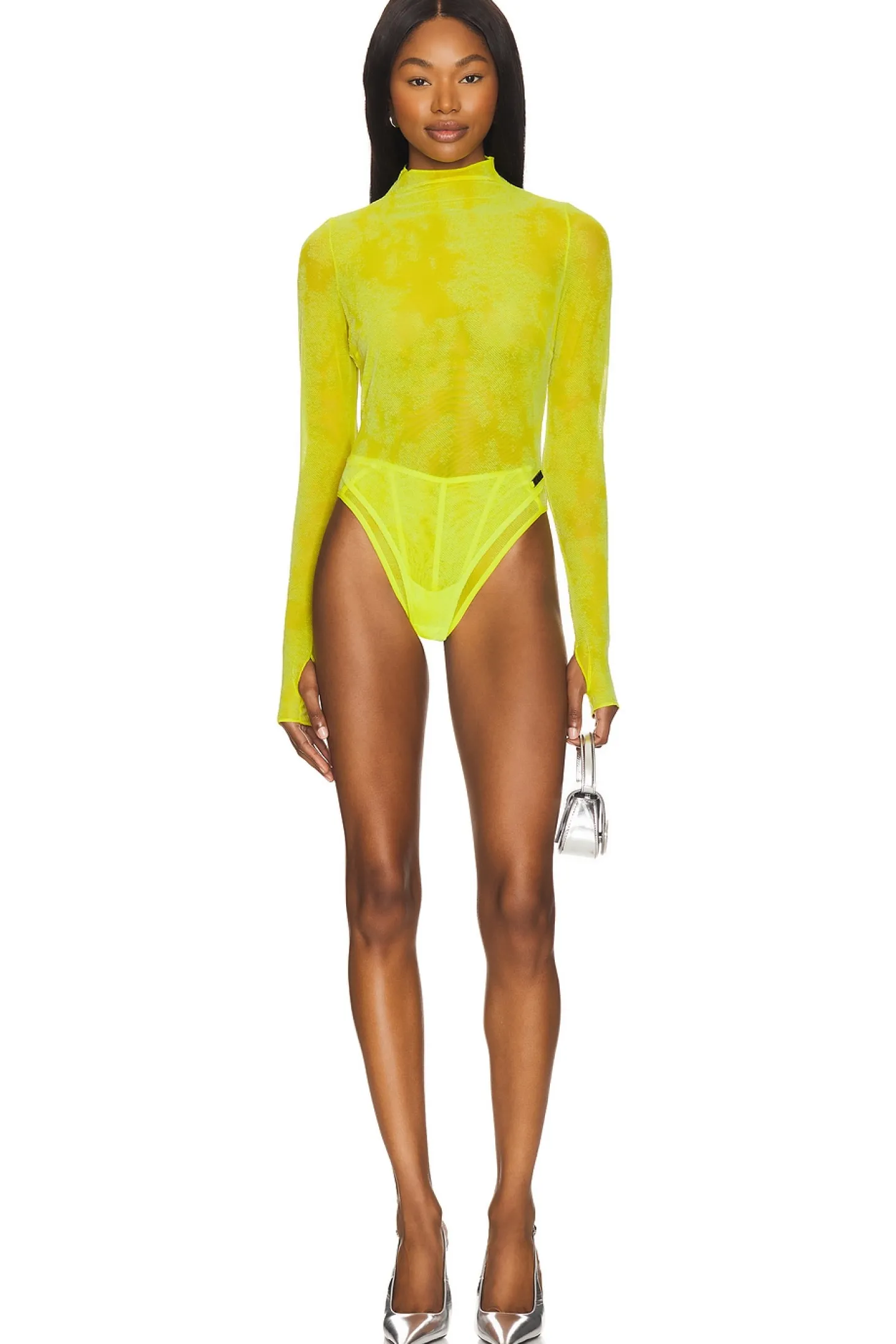 X Savage Mesh High Waist Brief