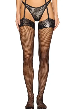 X Savage Thigh High Stockings