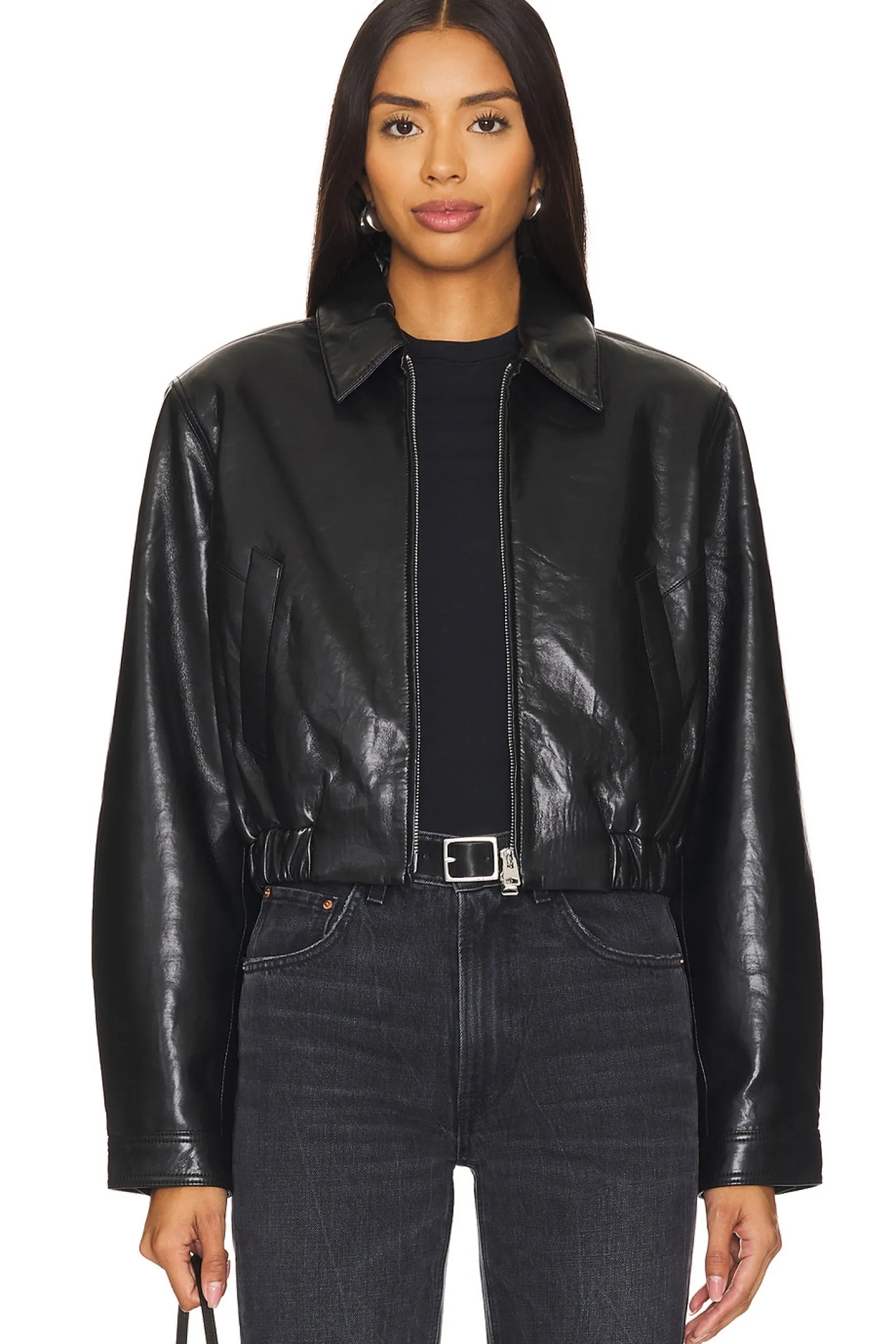 X Shoreditch Ski Club Essie Cropped Jacket