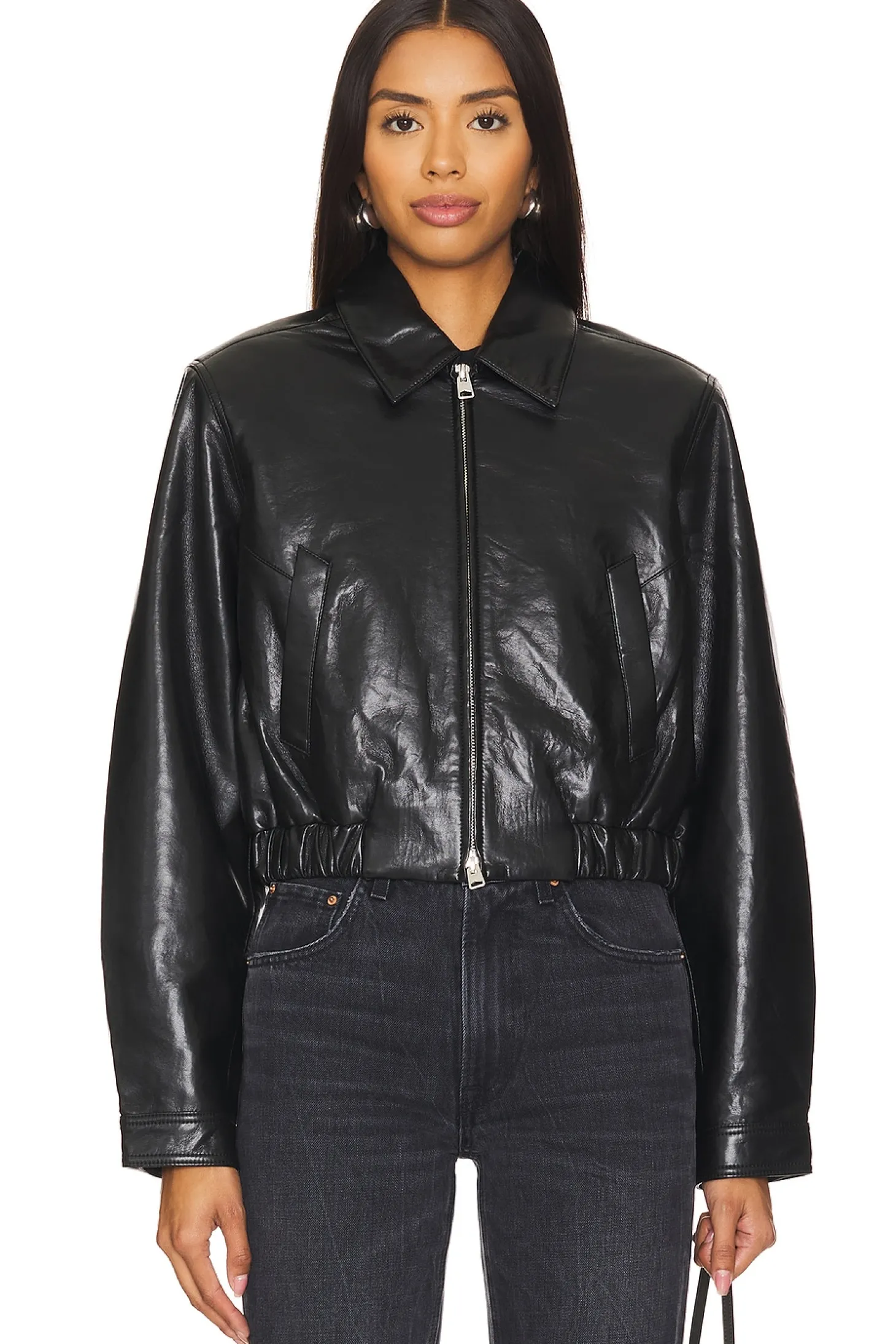 X Shoreditch Ski Club Essie Cropped Jacket