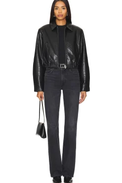 X Shoreditch Ski Club Essie Cropped Jacket
