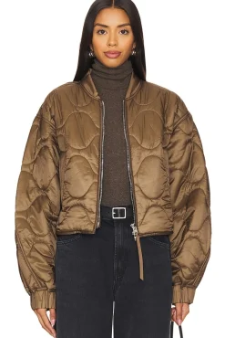 X Shoreditch Ski Club Iona Quilted Jacket