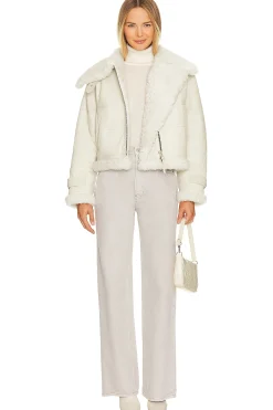 x Shoreditch Ski Club Lola Shearling Jacket