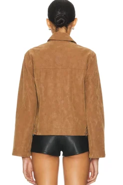 x We The Free Blair Faux Suede Jacket