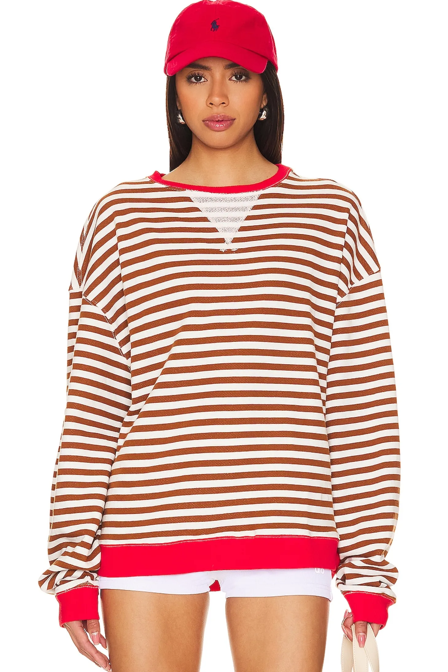 x We The Free Classic Striped Crew