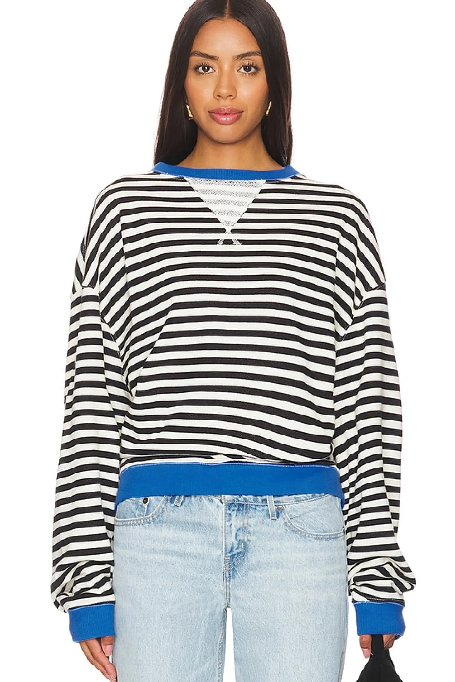 x We The Free Classic Striped Crew