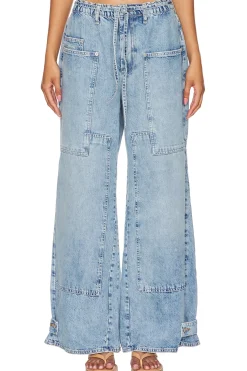 x We The Free Curvy Outlaw Wide Leg Pants