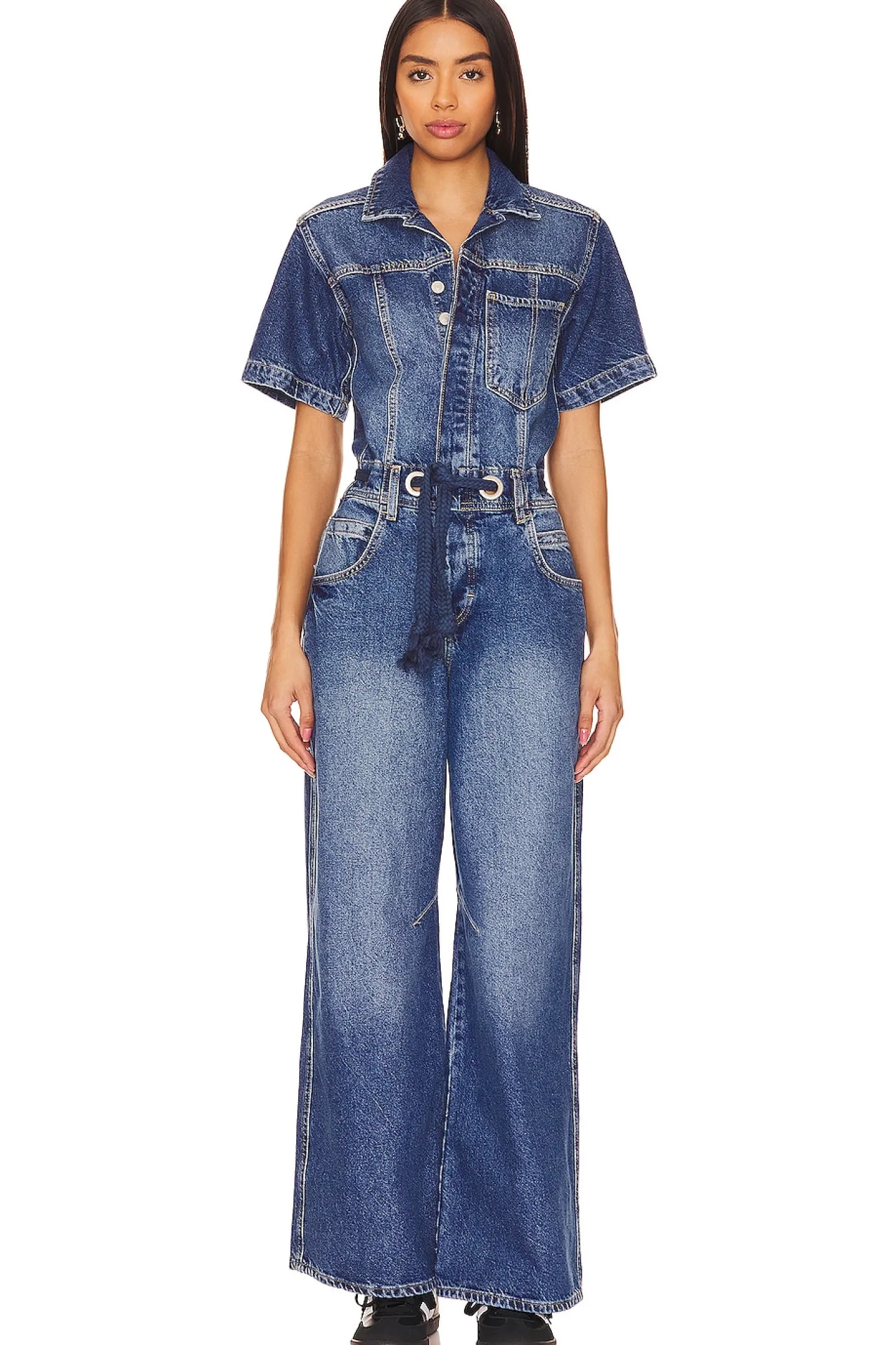 x We The Free Edison Wide Leg Coverall