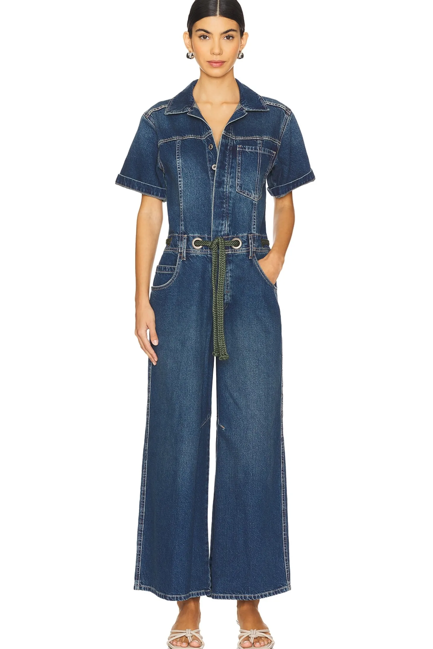 x We The Free Edison Wide Leg Coverall