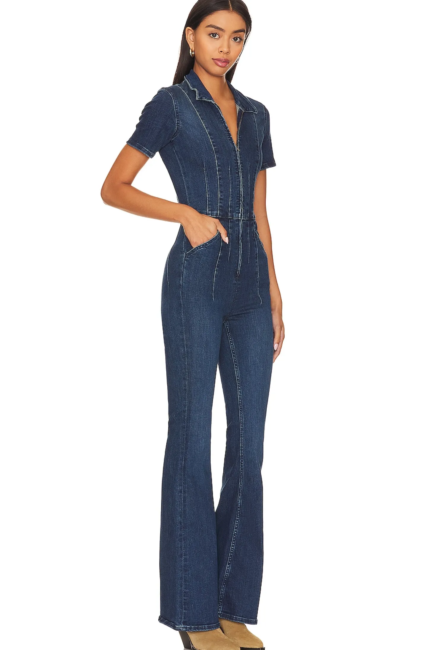 x We The Free Jayde Flare Jumpsuit