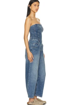 x We The Free Je Suis Pret Barrel Jumpsuit