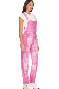 x We The Free Ziggy Denim Overall In Electric Bouquet