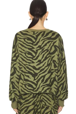Zebra Femme Sweatshirt